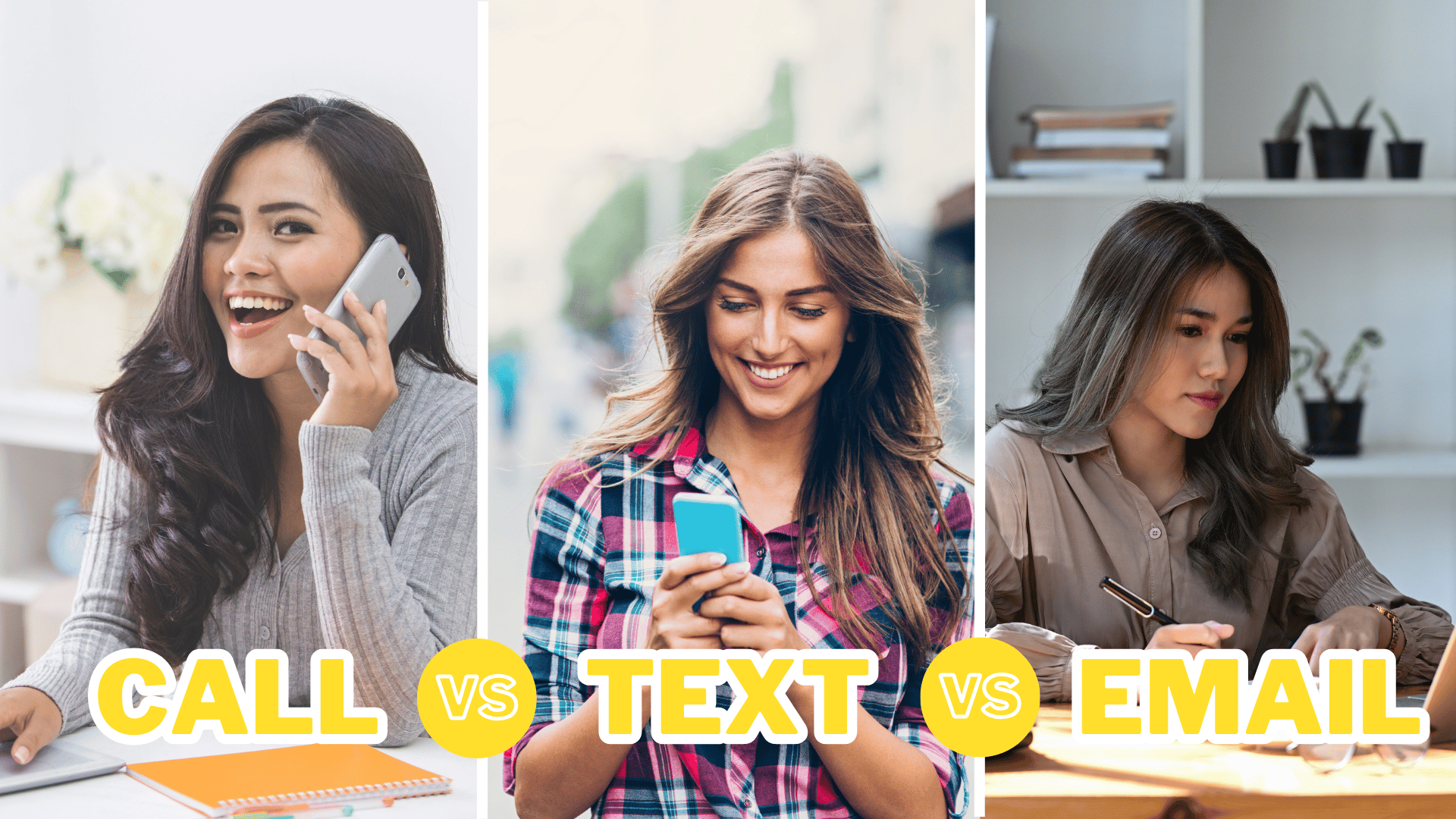 Text, Call or Email: Customers' Preferred Contact Method Revealed