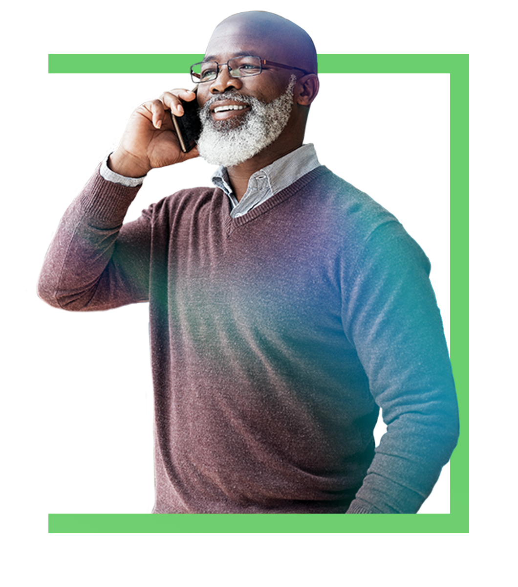 WestCX Photo Man Talking on Phone A