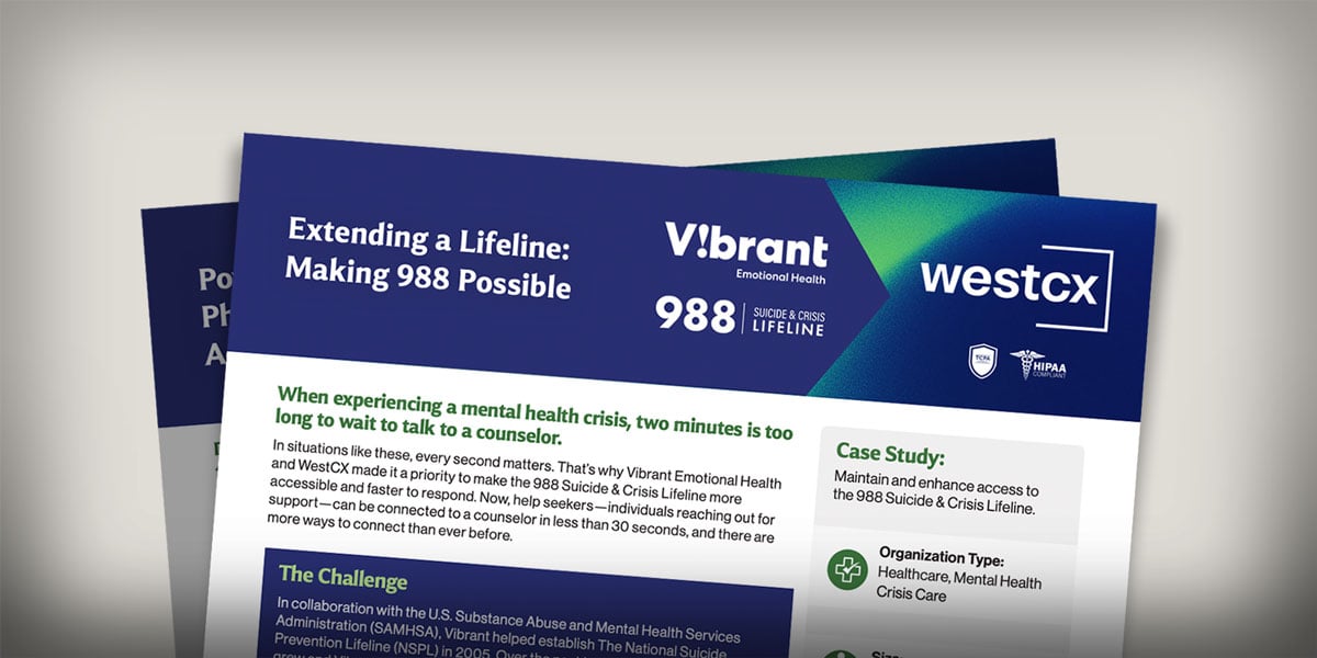 Extending a Lifeline: Making 988 Possible