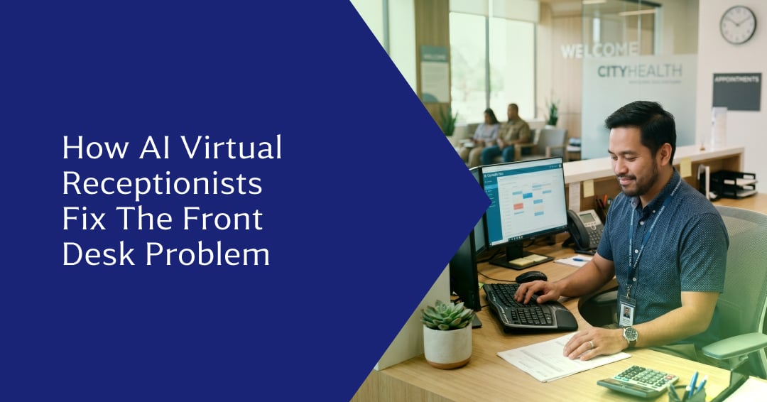 How AI Virtual Receptionists Are Transforming Front Desks in Healthcare