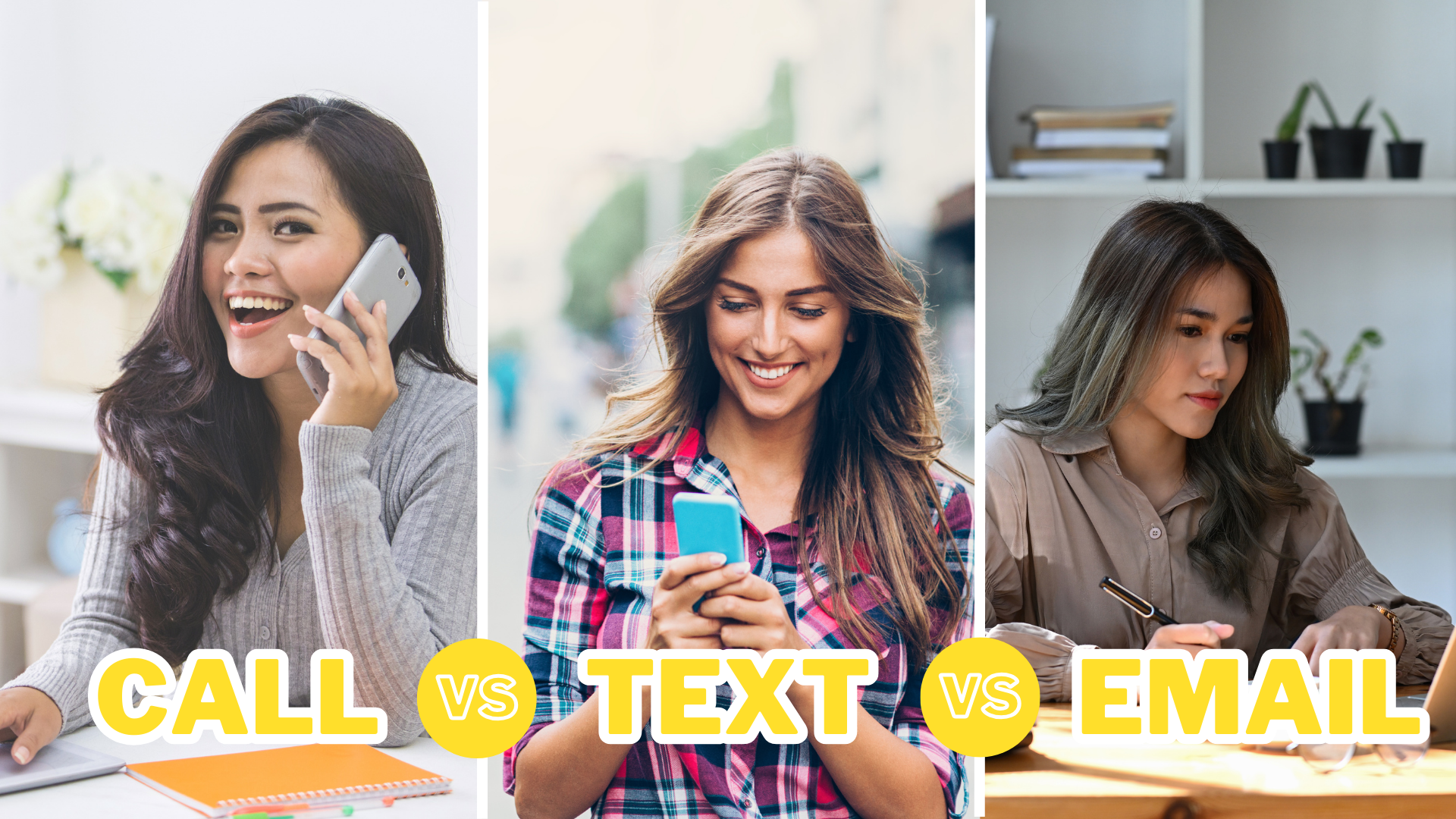 Text, Call or Email: Customers' Preferred Contact Method Revealed