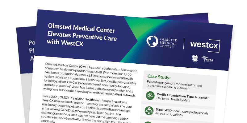 Olmsted Medical Center Elevates Preventive Care with WestCX